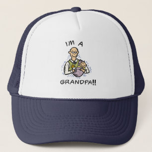 I'm a Grandpa T shirts and Gifts Trucker Hat