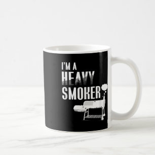 Im A Heavy Smoker Bbq Grilling Meat Pig Fun Gift Coffee Mug