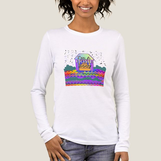 I'm A Home Body Women's Fun Tri-Blend Shirt (Front)