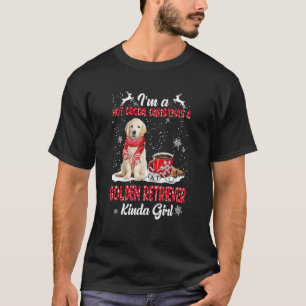 I'm A Hot Cocoa Christmas And Golden Retriever Kin T-Shirt