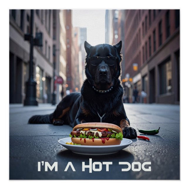 I'M A HOT DOG - CHILI DOG - POSTER (Front)