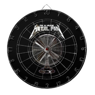 I'm a Huge Metal Fan - Pedestal Fan Dartboard