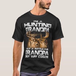 I'm a Hunting Grandpa T shirt Vintage Deer Grandfa