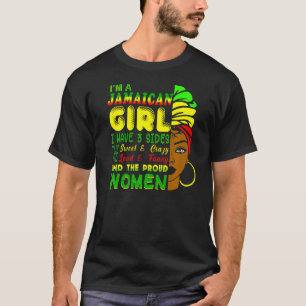 Im A Jamaican Girl Proud Jamaica Women 1 T-Shirt