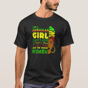 Im A Jamaican Girl Proud Jamaica Women 1 T-Shirt