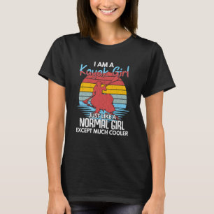 I'm A kayak women Kayaking Kayaker Boating Graphic T-Shirt