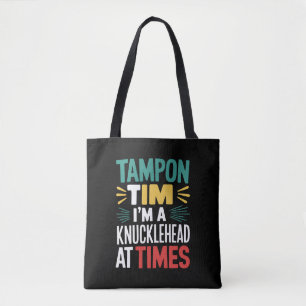 I'm A Knucklehead At Times Tim Walz Debate 2024  Tote Bag
