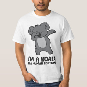 I'm A Koala In A Human Costume Funny Koala T-Shirt