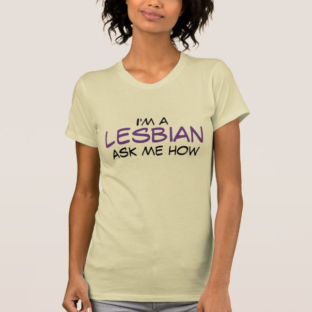 I'm a lesbian T-Shirt (Front)