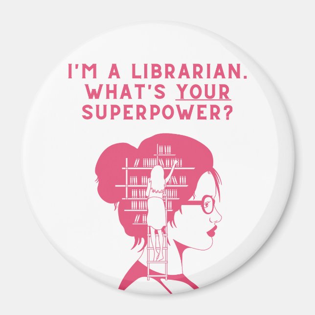 I'm a Librarian - Magnet (Front)