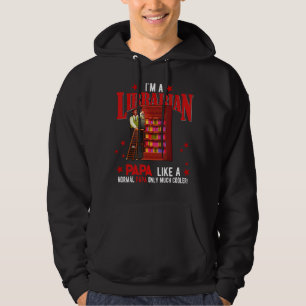 I'm A Librarian Papa Only Much Cooler Father's Da Hoodie