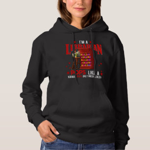 I'm A Librarian Pops  Only Much Cooler Father's Da Hoodie