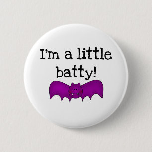 I'm a Little Batty 6 Cm Round Badge