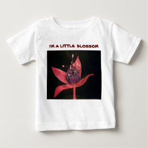 I'M A LITTLE, BLOSSOM baby tee
