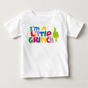 I'm a Little Grinch Colourful Graphic Baby T-Shirt