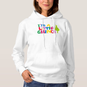 I'm a Little Grinch Colourful Graphic Hoodie