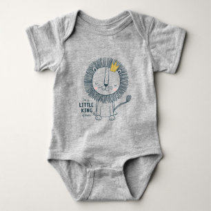 I'm A Little King Baby Bodysuit