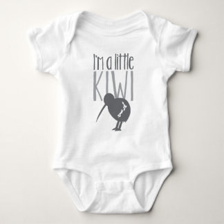 I'm a little kiwi with cute New Zealand bird Baby Bodysuit