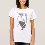 I'm a little kiwi with cute New Zealand bird T-Shirt<br><div class="desc">I'm a little kiwi with cute New Zealand bird</div>