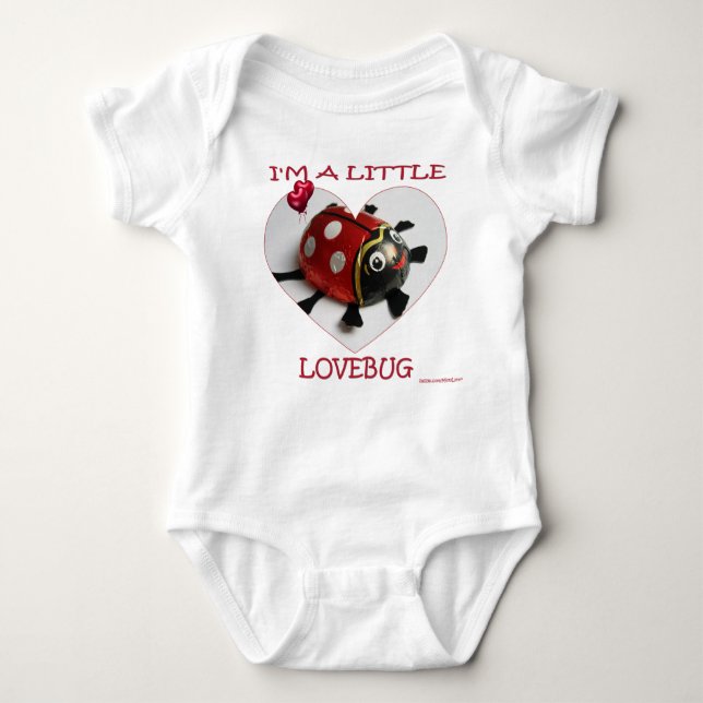 I'm a Little Love Bug Baby Bodysuit (Front)