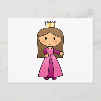 I'm a little Princess Postcard