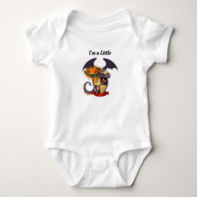I'm a Little Salsa Warriors T-Shirt Baby Bodysuit (Front)