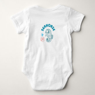 I'm a little... SEAHORSE! Baby Bodysuit