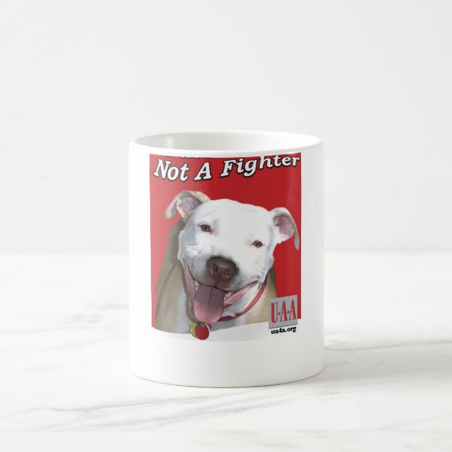 I'm a Lover not a Fighter Coffee Mug (Center)