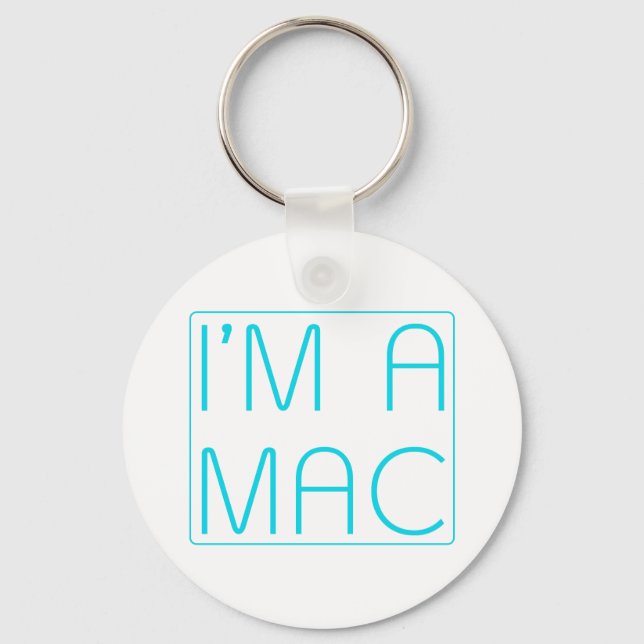 im a mac key ring (Front)
