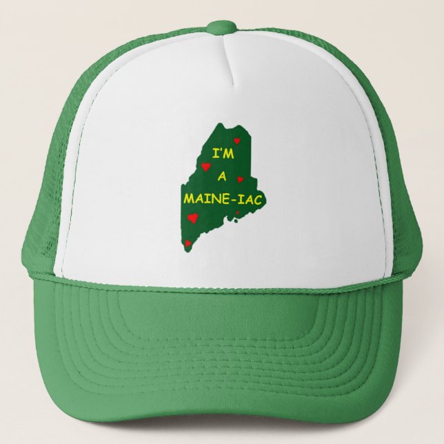 I'M A MAINE IAC TRUCKER HAT (Front)