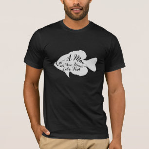 I'm A Man Of Few Workds SVG Contoled Tee Shirt