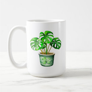 I'm a Monstera without My Coffee Funny Plant Pun Mug