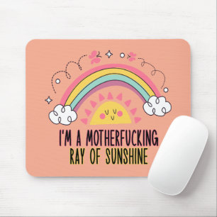 I'm A Motherf*cking Ray of Sunshine Bath Towel Set Mouse Pad