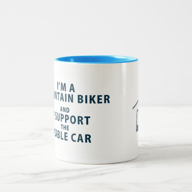 I'm a Mountain Biker Mug (Center)