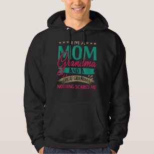 I'm A Mum Grandma And Great Grandma Mothers Day Vi Hoodie