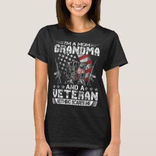 I'm A Mum Grandma And Veteran Mother's Day T-Shirt