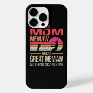 I'm A Mum Memaw And A Great Memaw Nothing Scares M iPhone 14 Pro Max Case