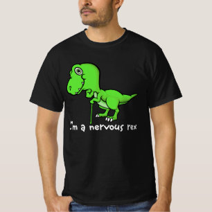 Im A Nervous Rex Mental Health Awareness Dinosaur  T-Shirt