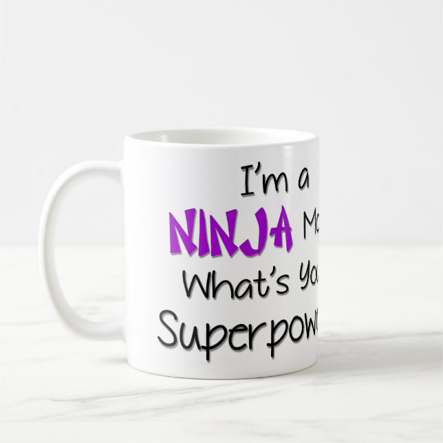 I'm a Ninja Mum Mug (Left)
