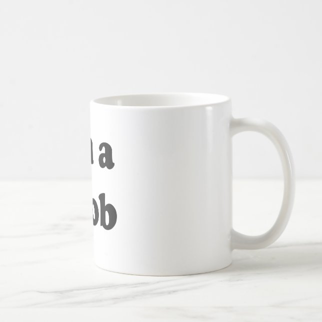 I'm a noob coffee mug (Right)