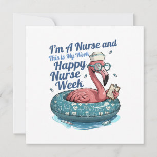 i'm a nurse and this is my week happy nurse week invitation