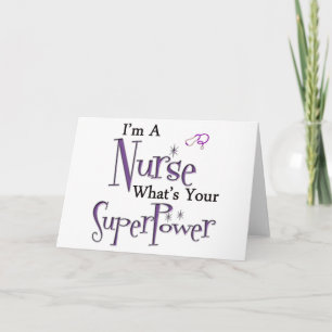 I'm A Nurse Card
