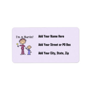 I'm a Nurse T-shirts and Gifts Label