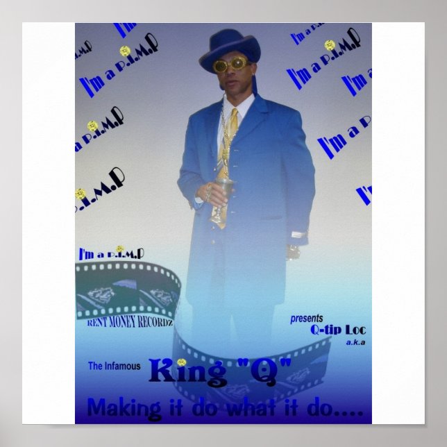 I'm a P.I.M.P Poster (Front)