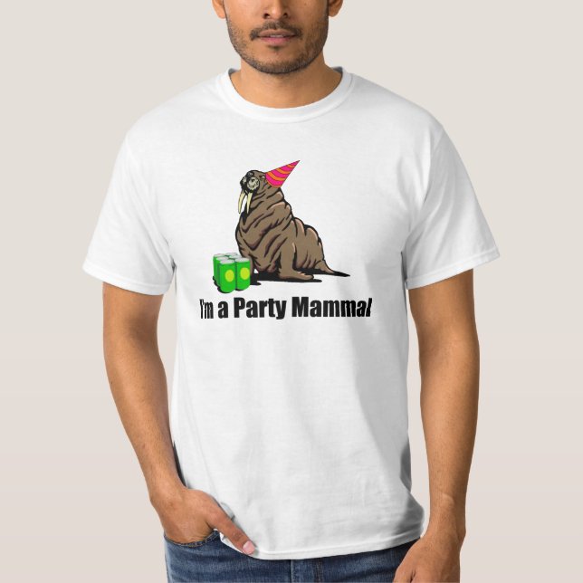 I'm a Party Mammal T-Shirt (Front)