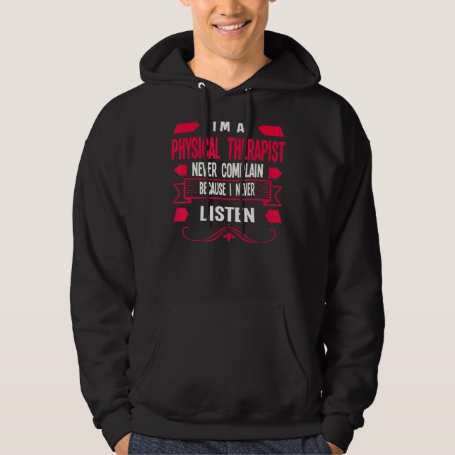 I'm A Physical Therapist Physical 2 Hoodie (Front)