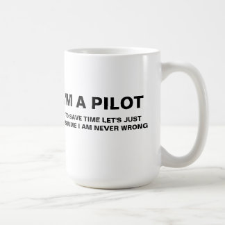 I'M A PILOT COFFEE MUG