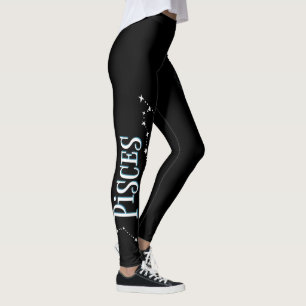 I'm A Pisces Girl. Trendy Pisces Zodiac Sign Leggings
