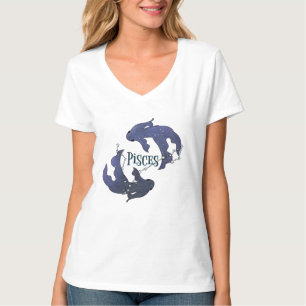 I'm A Pisces Girl. Trendy Pisces Zodiac Sign T-Shi T-Shirt