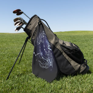 Im A Pisces Zodiac.Trendy Pisces Zodiac Sign Golf Towel
